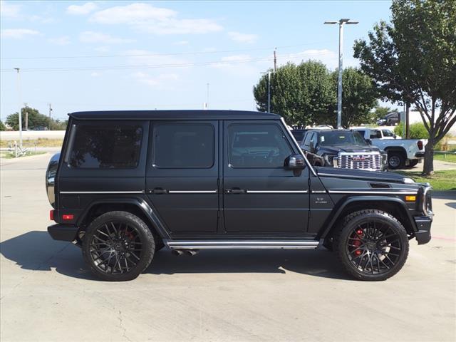 Used 2018 Mercedes-Benz G-Class AMG G63 with VIN WDCYC7DH0JX290004 for sale in Rockwall, TX