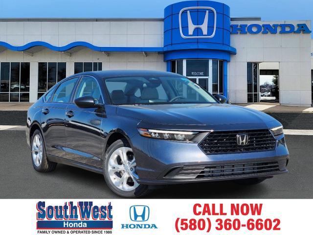 2024 Honda Accord Sedan Vehicle Photo in LAWTON, OK 73505