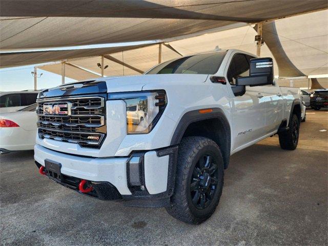 Used 2024 GMC Sierra 2500HD AT4 with VIN 1GT49PEY0RF263095 for sale in Arlington, TX