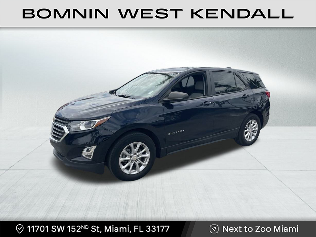 Used 2021 Chevrolet Equinox LS with VIN 3GNAXHEVXMS108358 for sale in Miami, FL