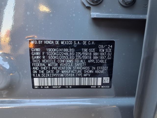 2025 Honda HR-V Vehicle Photo in Oshkosh, WI 54904