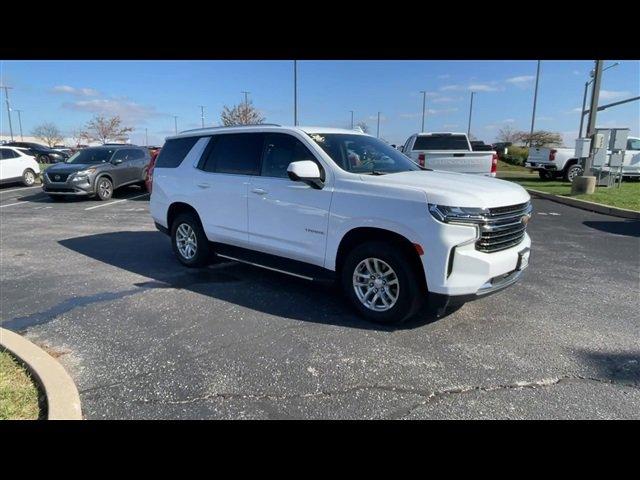 Used 2023 Chevrolet Tahoe LT with VIN 1GNSKNKD1PR312745 for sale in Fenton, MO