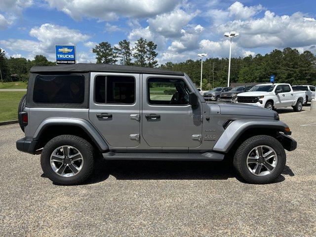 Used 2021 Jeep Wrangler Unlimited Sahara with VIN 1C4HJXEN8MW528000 for sale in Camden, AL