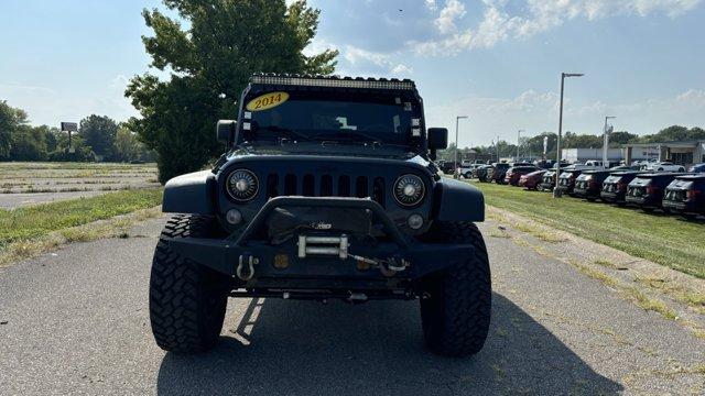 Used 2014 Jeep Wrangler Unlimited Sport with VIN 1C4BJWDG1EL210337 for sale in Mooresville, IN