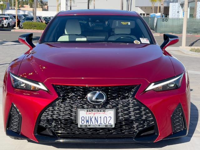 Certified 2021 Lexus IS 350 F SPORT with VIN JTHGZ1B20M5042989 for sale in Tustin, CA