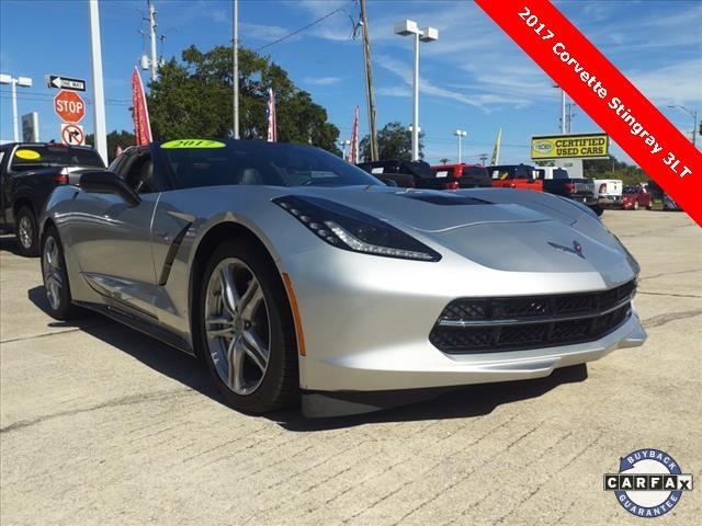 Used 2017 Chevrolet Corvette 3LT with VIN 1G1YF2D72H5120054 for sale in Titusville, FL