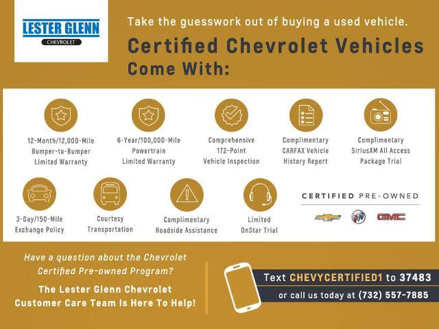 Certified 2022 Chevrolet Equinox LT with VIN 3GNAXKEV6NL257827 for sale in Toms River, NJ