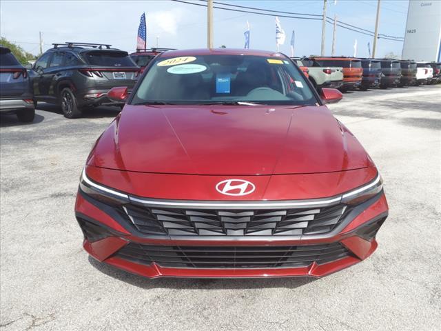 Certified 2024 Hyundai Elantra SEL with VIN KMHLM4DG3RU774227 for sale in Cocoa, FL