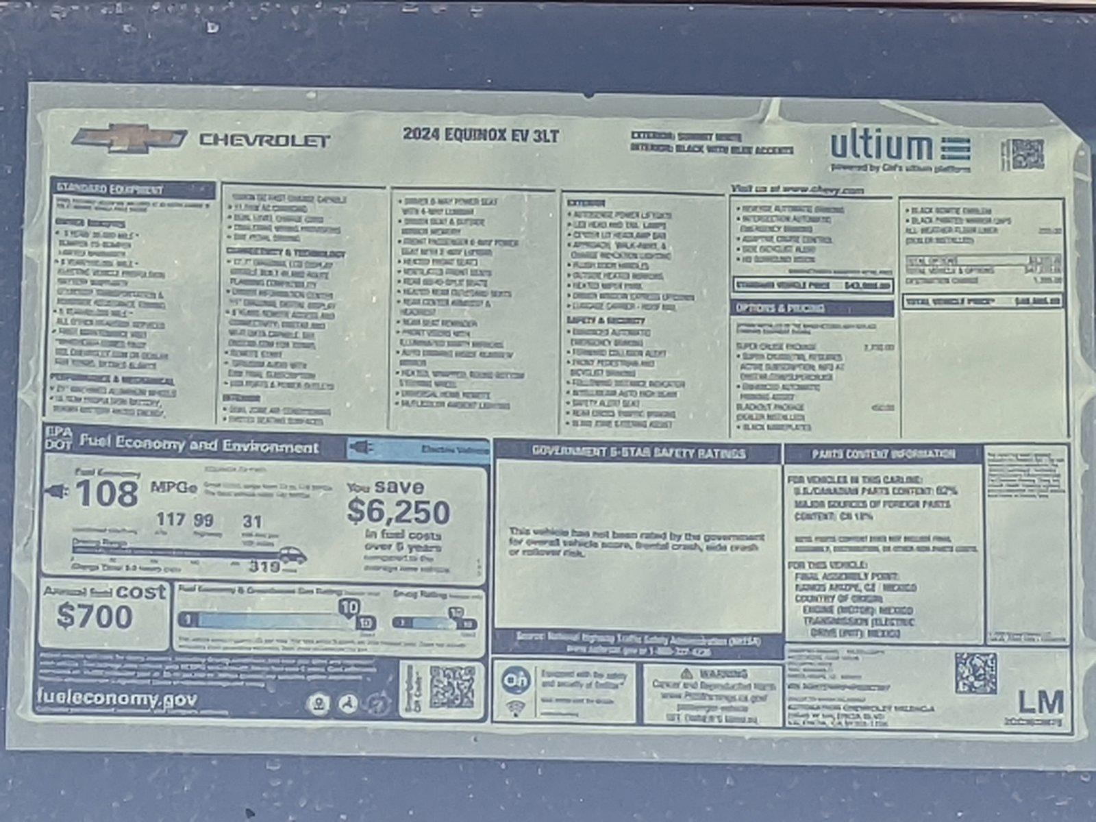 2024 Chevrolet Equinox EV Vehicle Photo in VALENCIA, CA 91355-1705