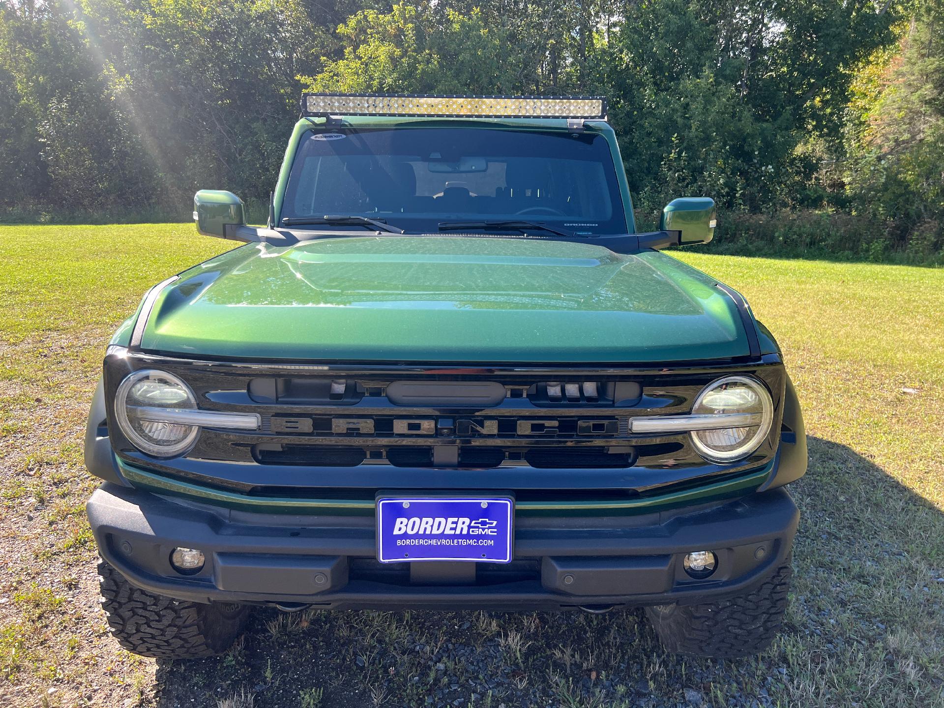 Used 2022 Ford Bronco Outer Banks with VIN 1FMDE5BH4NLB25572 for sale in International Falls, MN