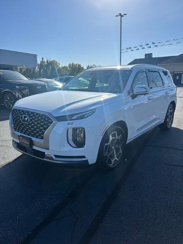 Used 2022 Hyundai Palisade Calligraphy with VIN KM8R7DHEXNU399554 for sale in Danville, VA