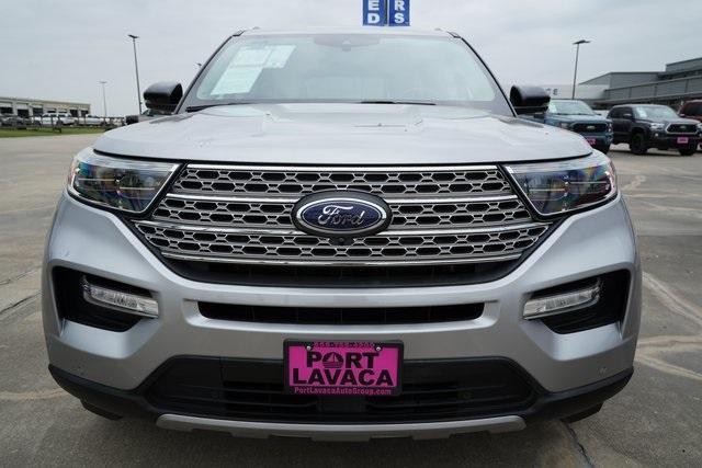 Used 2021 Ford Explorer Limited with VIN 1FMSK8FH1MGB51582 for sale in Port Lavaca, TX