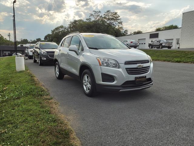 Used 2016 Chevrolet Trax LT with VIN 3GNCJPSB7GL248445 for sale in Chambersburg, PA