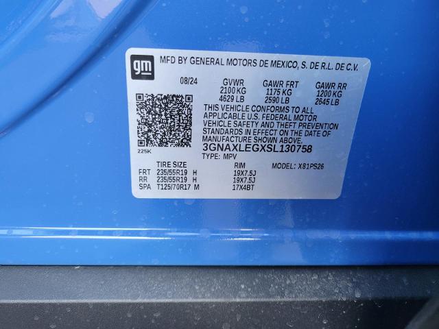 2025 Chevrolet Equinox Vehicle Photo in JOLIET, IL 60435-8135