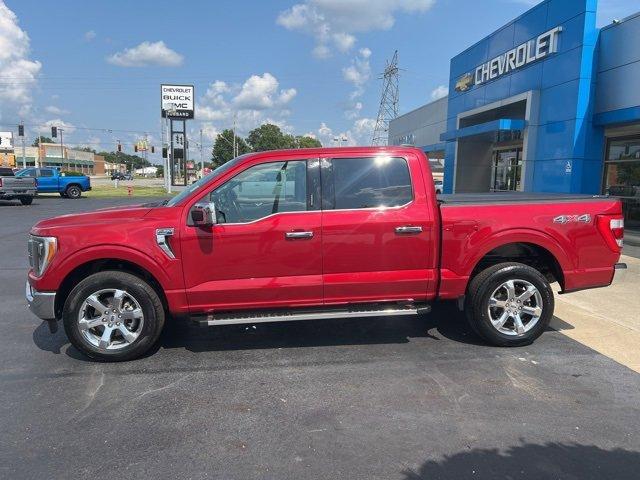 Used 2022 Ford F-150 Lariat with VIN 1FTFW1E83NKD36329 for sale in Monticello, IN