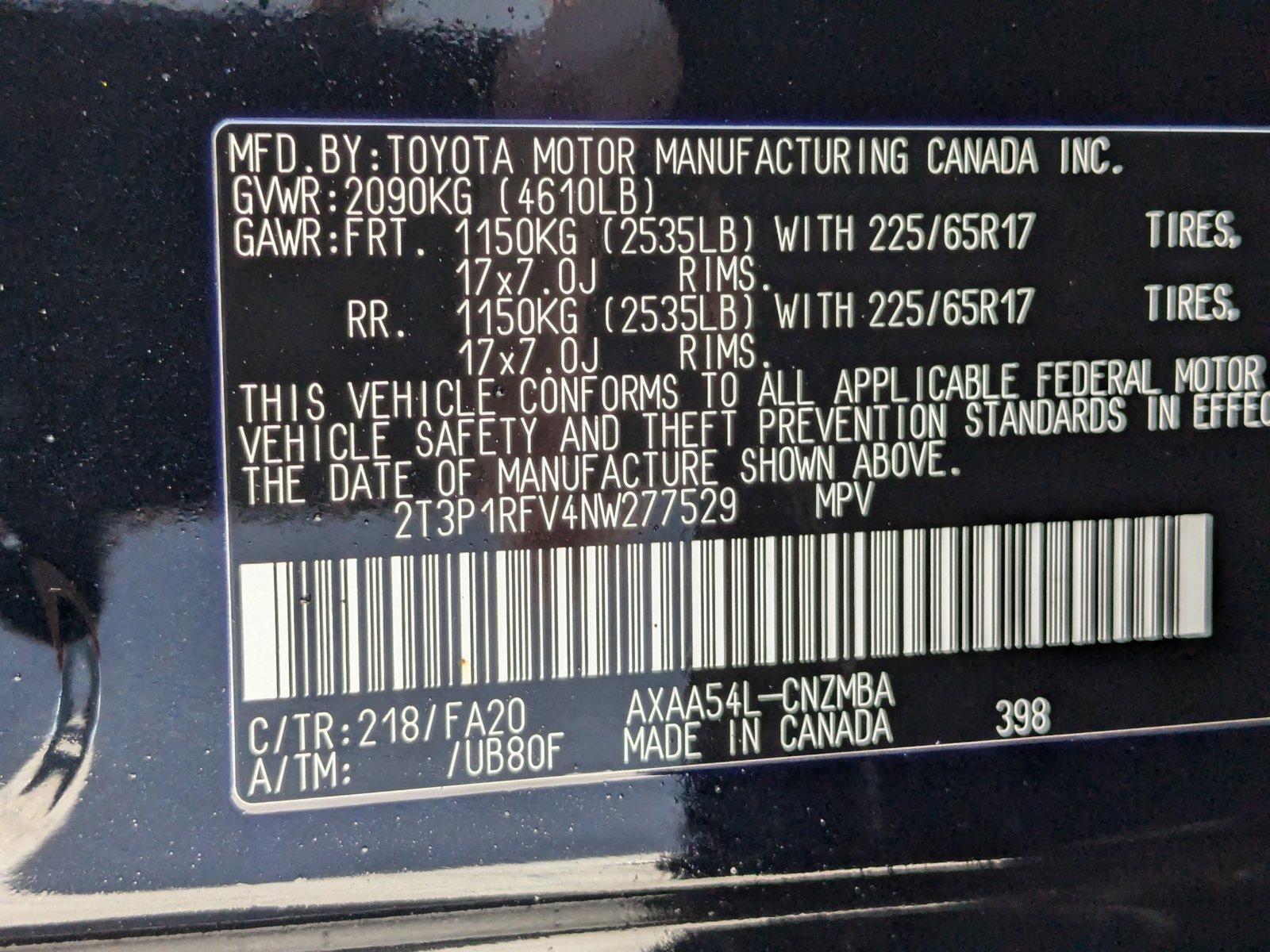 2022 Toyota RAV4 Vehicle Photo in Spokane Valley, WA 99212