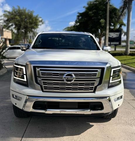 2021 Nissan Titan Vehicle Photo in DELRAY BEACH, FL 33483-3294