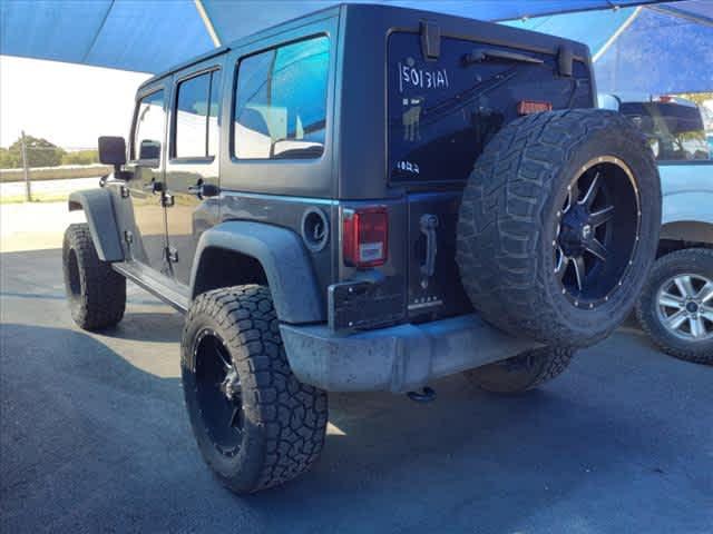 2017 Jeep Wrangler Unlimited Vehicle Photo in Decatur, TX 76234