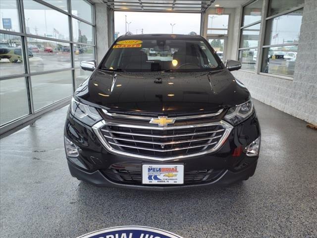 Used 2021 Chevrolet Equinox Premier with VIN 2GNAXXEV6M6133914 for sale in Somerset, PA