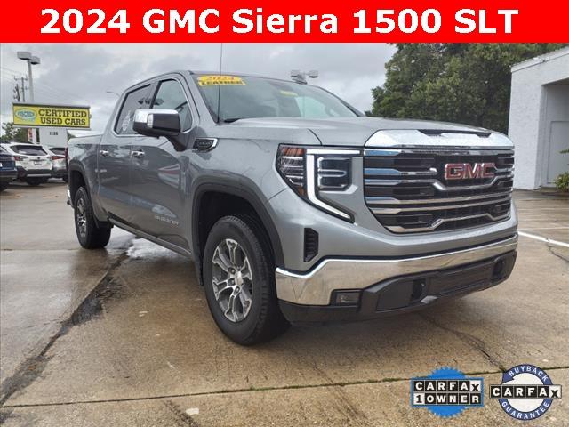 Used 2024 GMC Sierra 1500 SLT with VIN 1GTPHDED1RZ153943 for sale in Titusville, FL