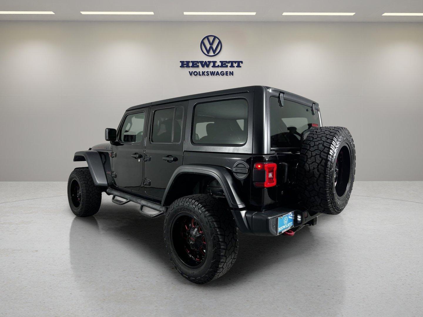 Used 2020 Jeep Wrangler Unlimited Rubicon with VIN 1C4HJXFNXLW176213 for sale in Georgetown, TX