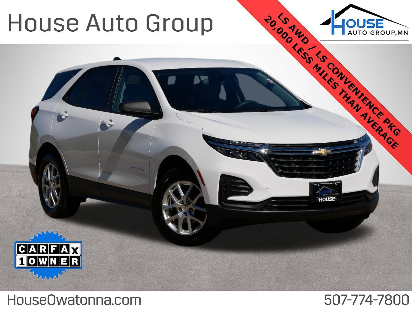 Used 2022 Chevrolet Equinox LS with VIN 3GNAXSEV0NS225493 for sale in Owatonna, Minnesota