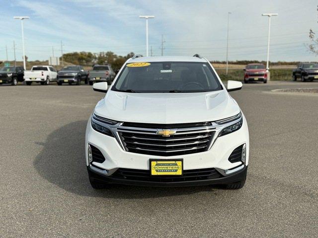 Used 2022 Chevrolet Equinox Premier with VIN 2GNAXXEV6N6107797 for sale in Willmar, Minnesota