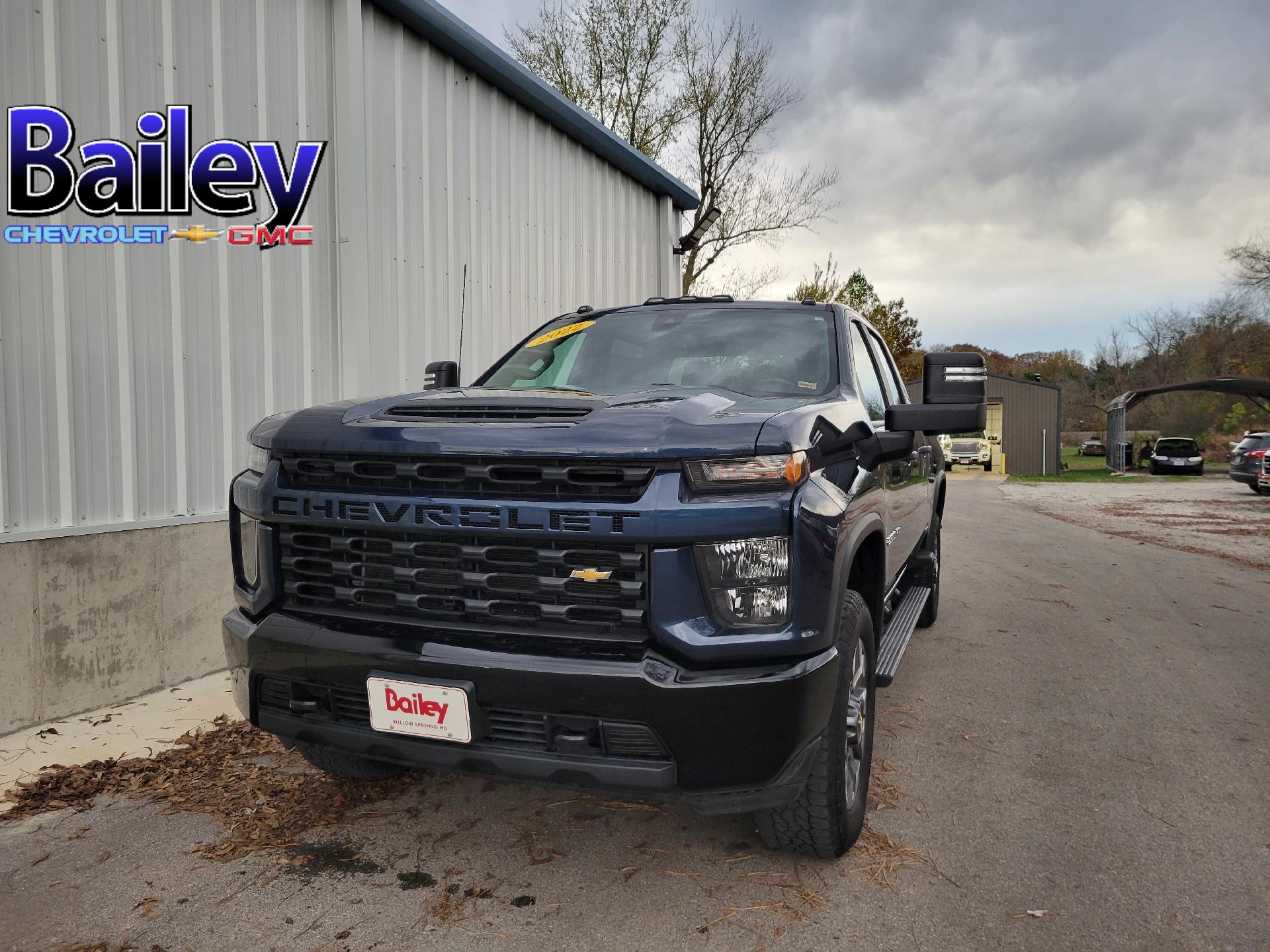 Certified 2022 Chevrolet Silverado 2500HD Custom with VIN 2GC4YME75N1243368 for sale in Willow Springs, MO