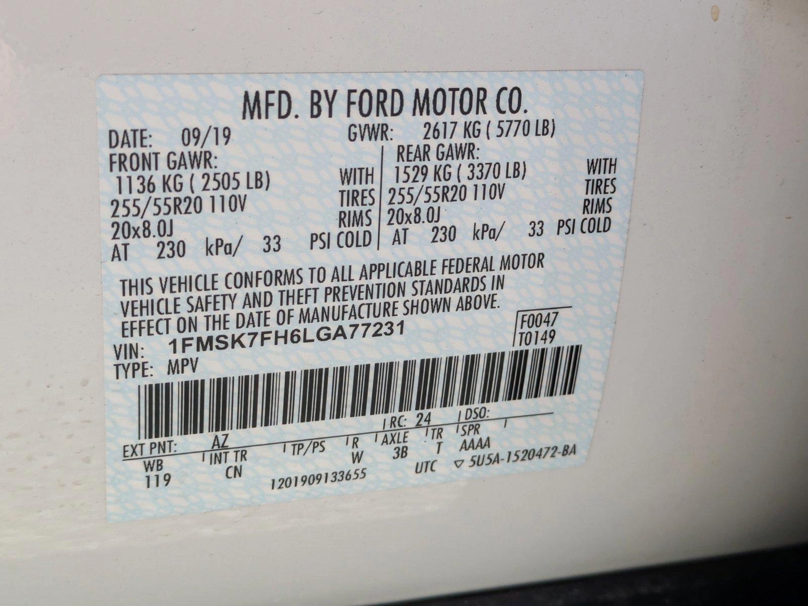 2020 Ford Explorer Vehicle Photo in Sarasota, FL 34231