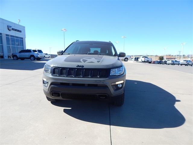 Used 2021 Jeep Compass Freedom with VIN 3C4NJDAB8MT605256 for sale in Weatherford, OK