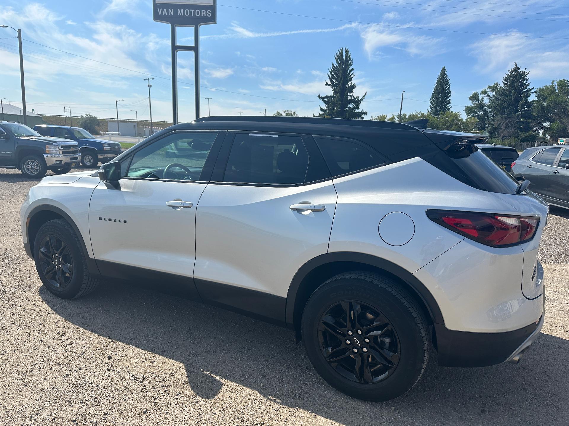 Used 2022 Chevrolet Blazer 2LT with VIN 3GNKBHR45NS169252 for sale in Conrad, MT