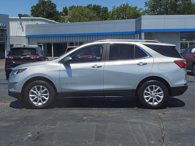 Used 2021 Chevrolet Equinox LT with VIN 3GNAXUEV2MS168823 for sale in Marion, IN