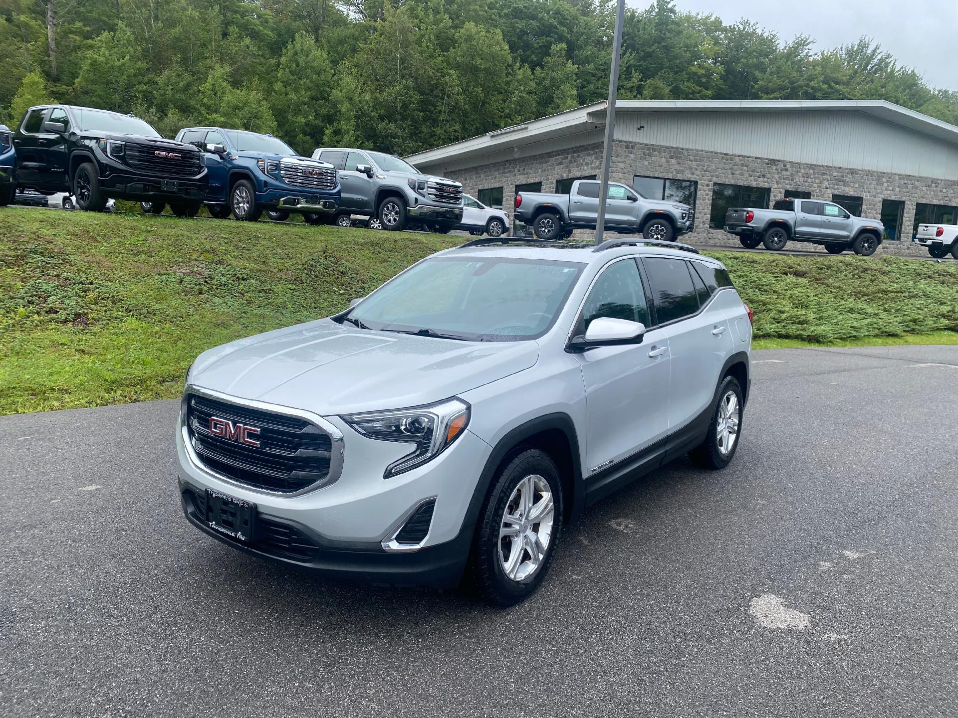 Used 2019 GMC Terrain SLE with VIN 3GKALTEV3KL119107 for sale in Tannersville, NY