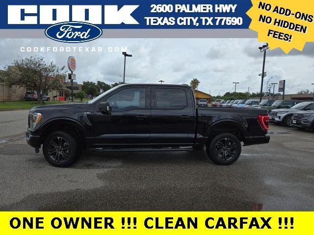 Certified 2021 Ford F-150 XLT with VIN 1FTEW1C87MFA50909 for sale in Texas City, TX