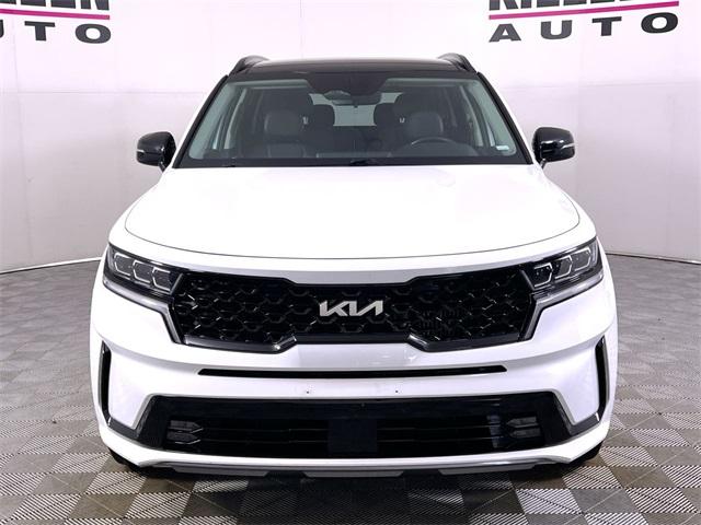 Used 2022 Kia Sorento SX with VIN 5XYRK4LF0NG121296 for sale in Killeen, TX