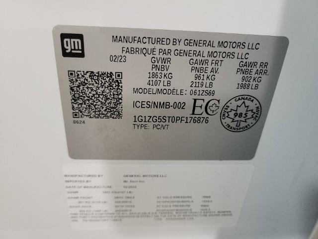 2023 Chevrolet Malibu Vehicle Photo in JOLIET, IL 60435-8135