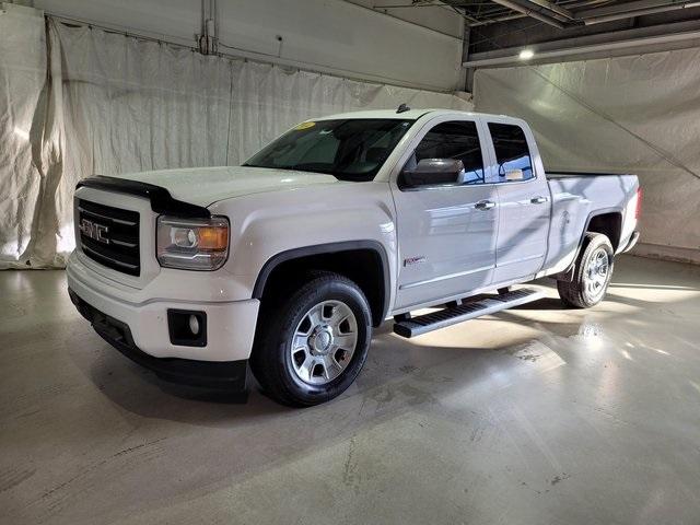 Used 2014 GMC Sierra 1500 SLT with VIN 1GTV2VEC1EZ146491 for sale in Pinconning, MI