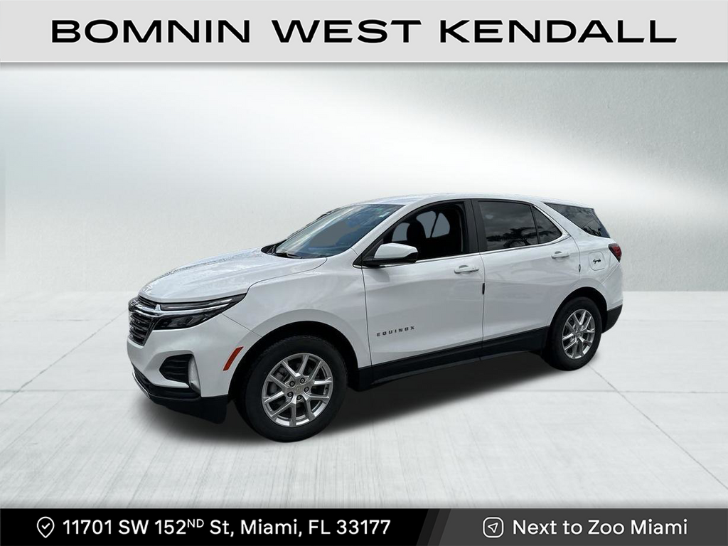 Used 2022 Chevrolet Equinox LT with VIN 3GNAXKEV8NL307028 for sale in Miami, FL