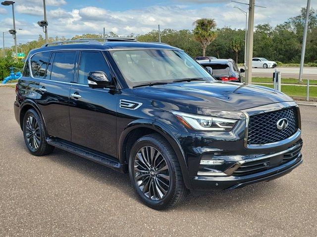 Certified 2021 INFINITI QX80 PREMIUM SELECT with VIN JN8AZ2AF2M9720902 for sale in Tampa, FL