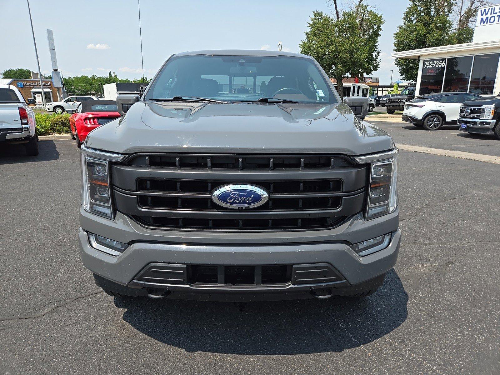 Used 2021 Ford F-150 Lariat with VIN 1FTFW1E8XMFB42985 for sale in Logan, UT