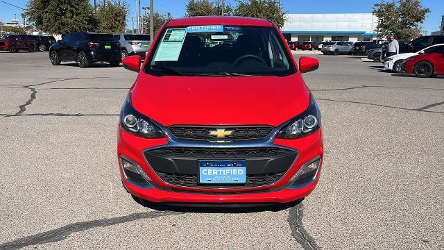 Certified 2021 Chevrolet Spark 1LT with VIN KL8CD6SA3MC731898 for sale in El Paso, TX