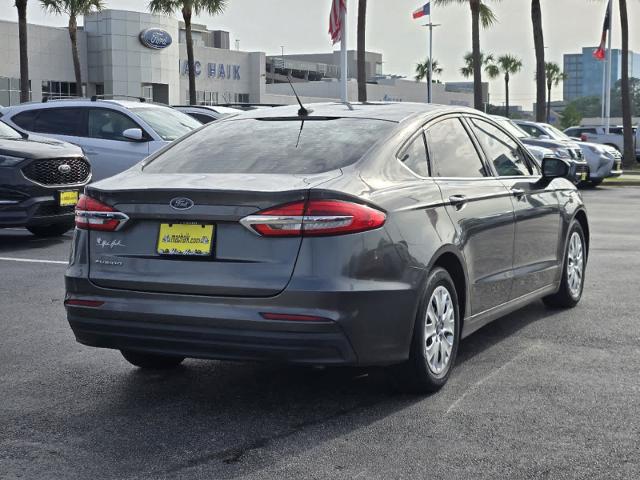 Used 2019 Ford Fusion S with VIN 3FA6P0G76KR282727 for sale in Houston, TX