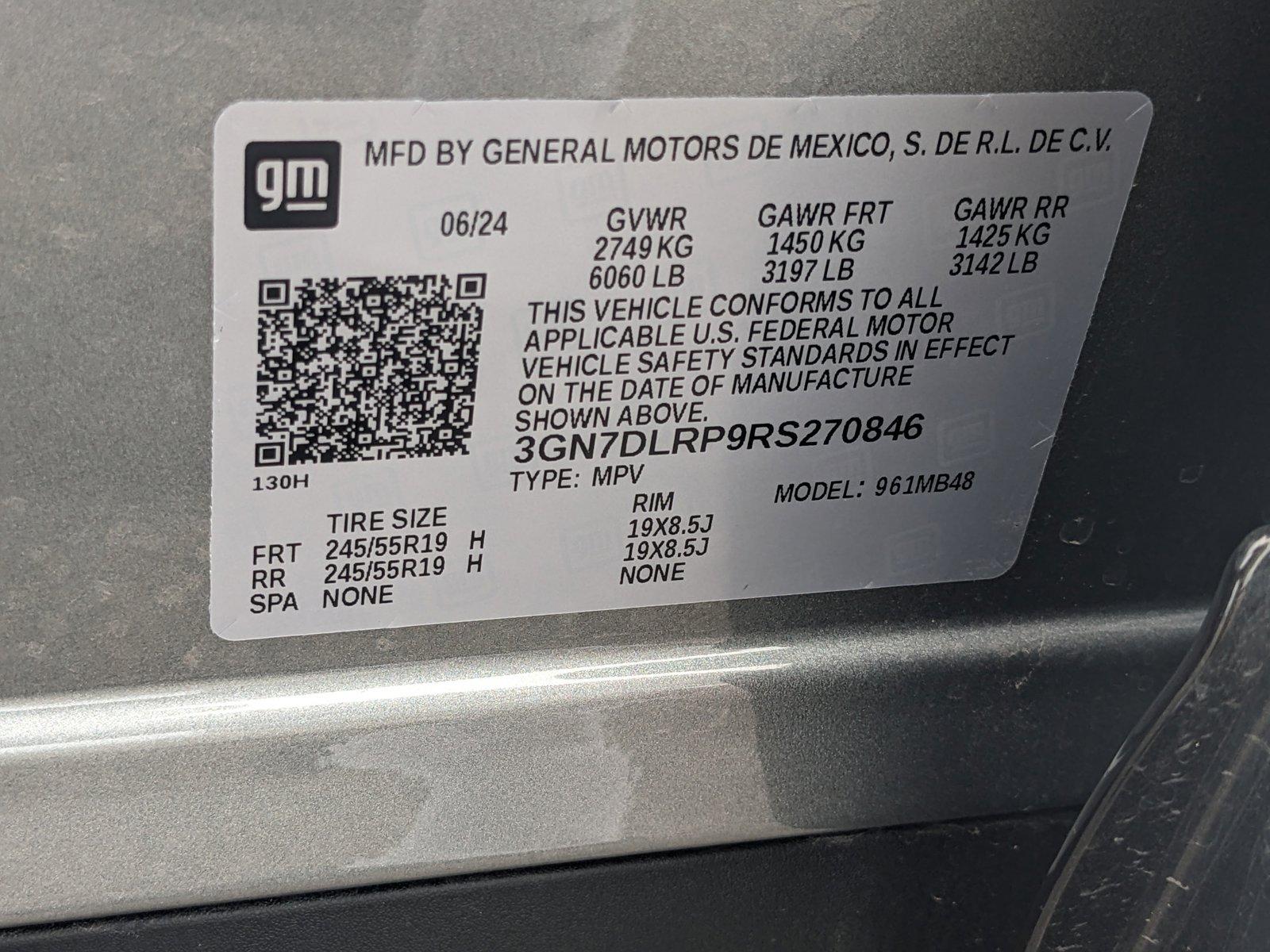 2024 Chevrolet Equinox EV Vehicle Photo in MIAMI, FL 33134-2699