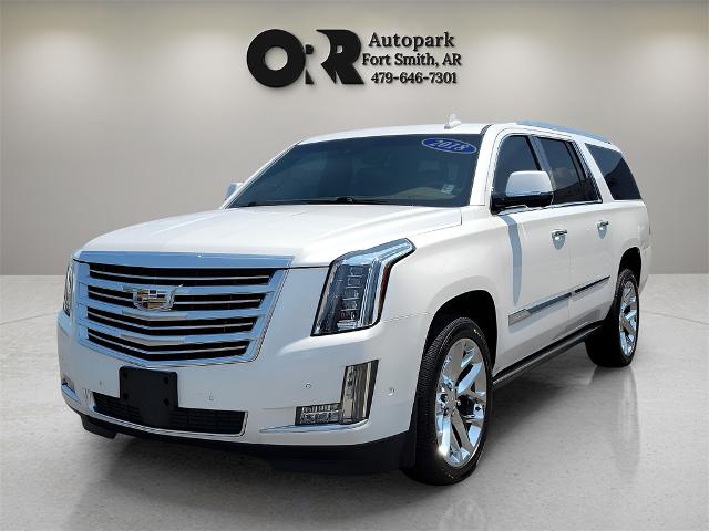 Used 2018 Cadillac Escalade ESV Platinum with VIN 1GYS4KKJXJR171019 for sale in Texarkana, TX