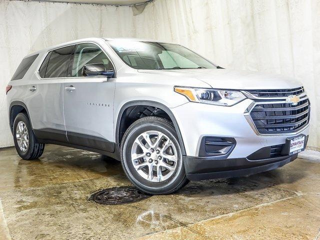 Certified 2020 Chevrolet Traverse LS with VIN 1GNERFKW1LJ218311 for sale in Hodgkins, IL