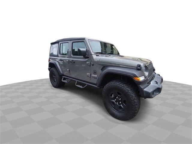 Used 2019 Jeep Wrangler Unlimited Sport with VIN 1C4HJXDG8KW638562 for sale in Houston, TX