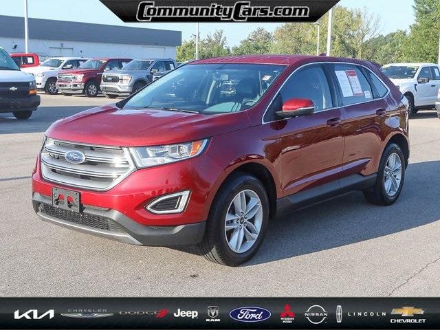 Used 2017 Ford Edge SEL with VIN 2FMPK4J98HBB41403 for sale in Bloomington, IN