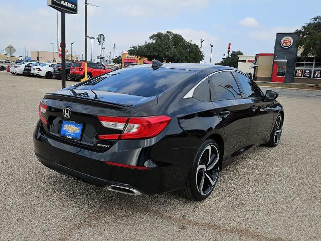 2022 Honda Accord Sedan Vehicle Photo in SAN ANGELO, TX 76903-5798