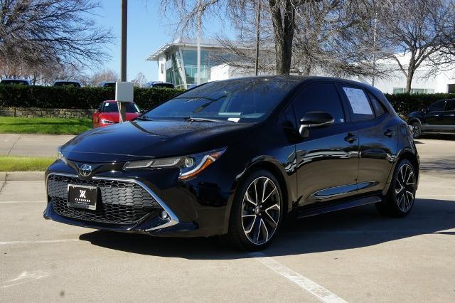 Used 2021 Toyota Corolla Hatchback XSE with VIN JTNC4MBE9M3140758 for sale in Hughes Springs, TX