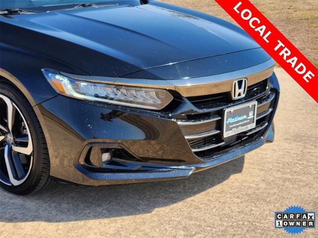 2021 Honda Accord Sedan Vehicle Photo in Denison, TX 75020